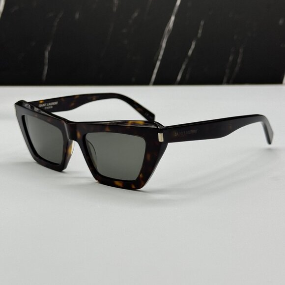 NEW SAINT LAURENT SUNGLASSES HAVANA WOMEN EYEWEAR SAINT LAURENT SL467 002 main image 7